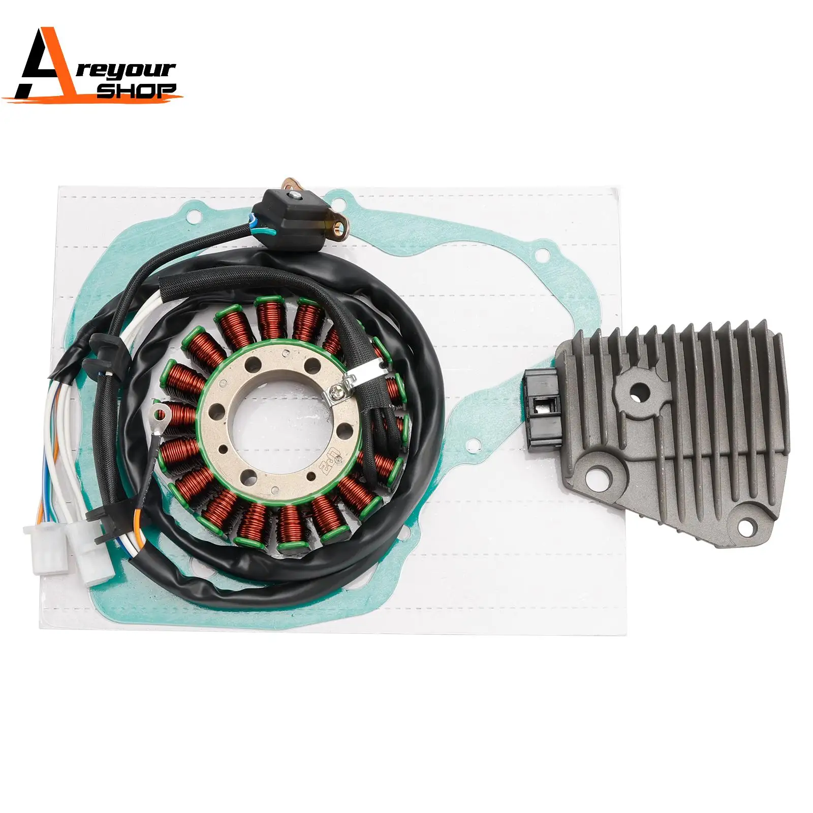 

Прокладка выпрямителя статора для Yamaha XV250 Virago V-Star 250 1991-2021 гг.
