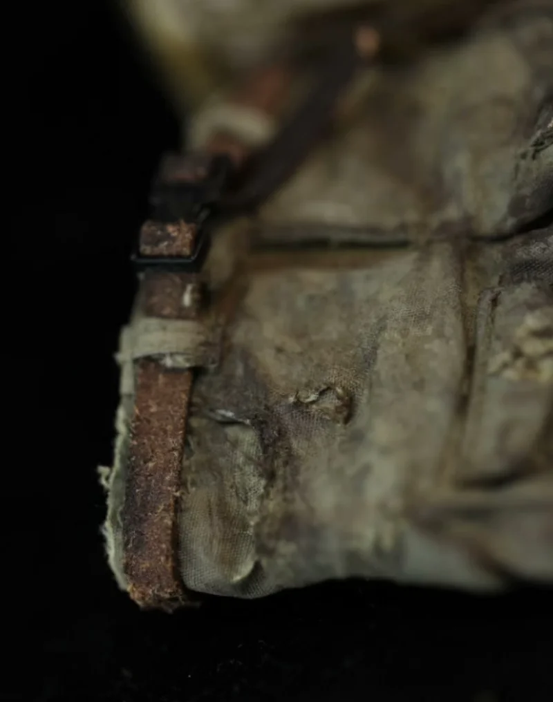 Modello di pantaloni da soldato in scala 1/6 per stile terreno esausto da 12''