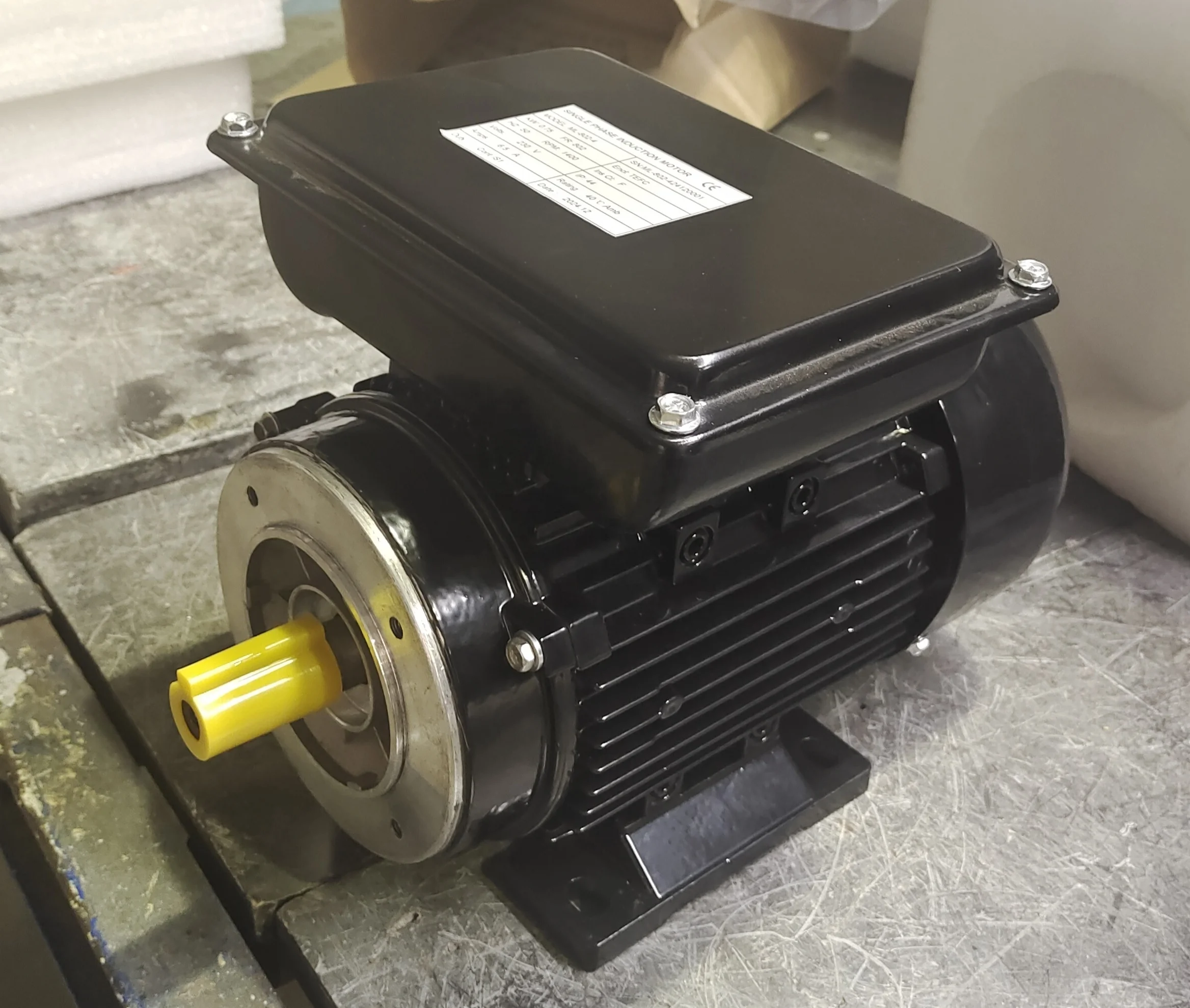 ML 2-полюсный 0,55 кВт 220 В конденсатор запуска однофазный индукционный электродвигатель переменного тока