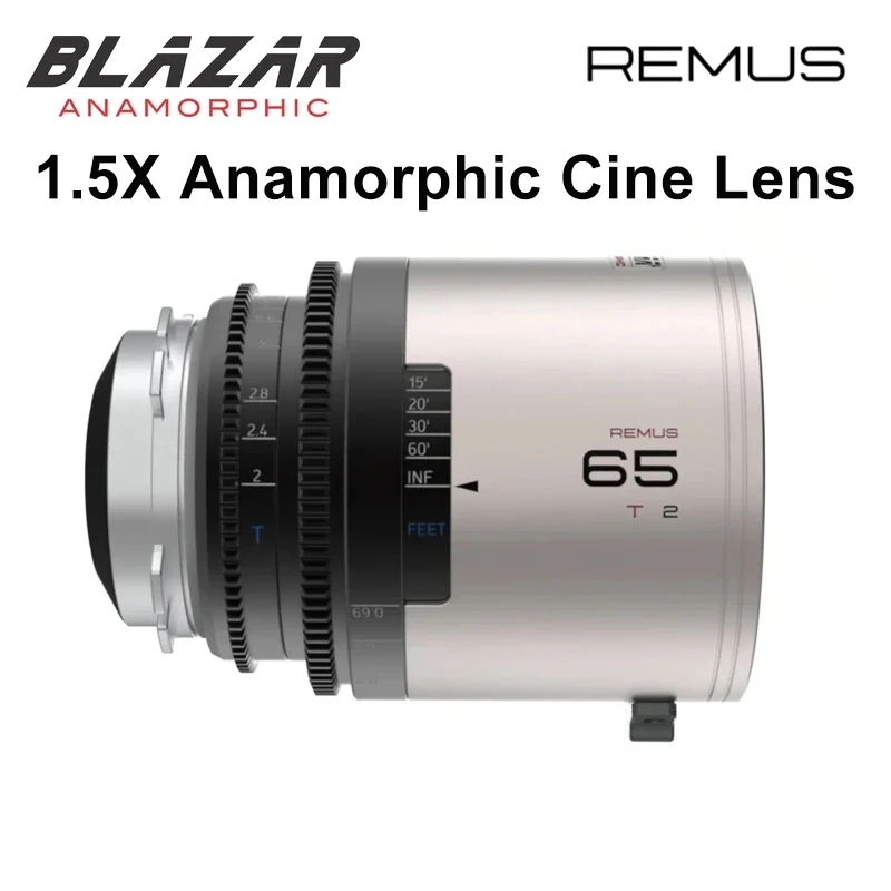 

GREAT JOY BLAZAR LENS 45mm 65mm T2.0 100mm T2.8 REMUS 1.5x Anamorphic Cine Lens 3:2 Full Frame Lens for Canon EF ARRI PL Mount