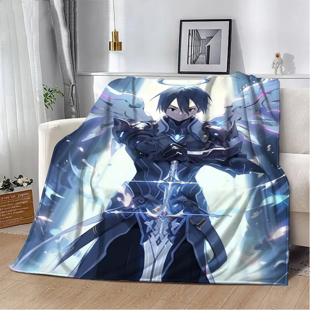 Fluffy Soft Blankets and Throws S-sword Art Online Microfiber Blanket Bed Sofa Cover Blanket for Sofas Home Interior Nap & Hairy