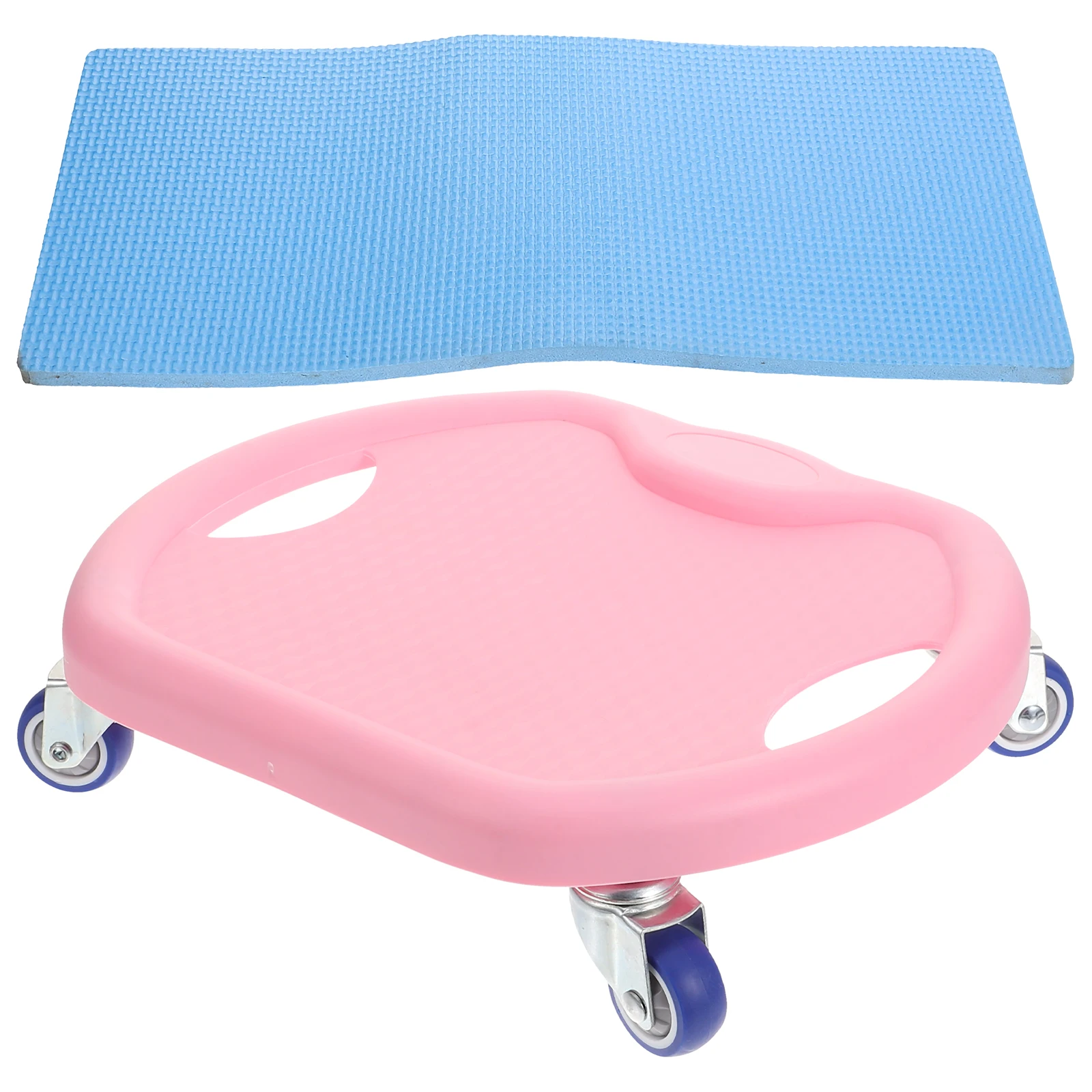 

1Set Abdominal Training Sliders Disc Exercise Equipment For Full Body Workout Pink Pu Material Abdominal Exerciser