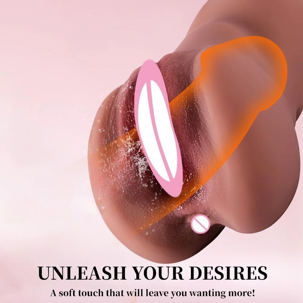 سوبر واقعية المهبل الشرج ذكر الاستمناء المواد النوعية جهاز استمناء دمية جنسية جيب كس 18 + الجنس لعب للرجال