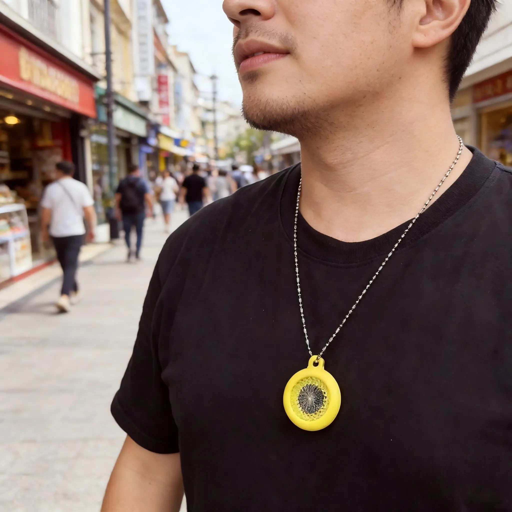 

4000cc + лунное ожерелье Bio Disc кулон Мини Bio Disc Apha Spin Disc High lons Lonic ожерелье