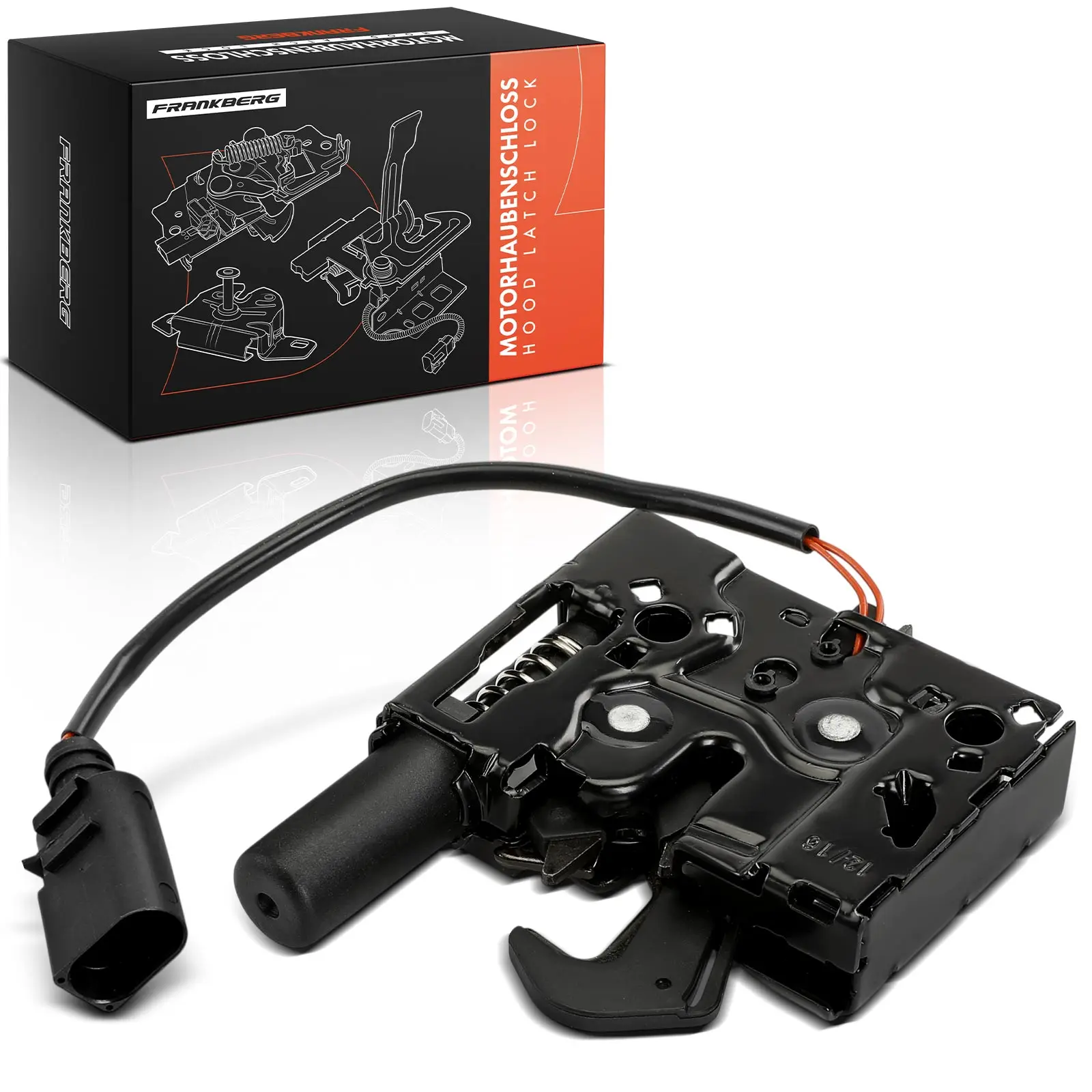 Frankberg 1x motorkap voor VW Golf 8 Caddy California T-ROC 2GD823509 4K0823509 2GA823509