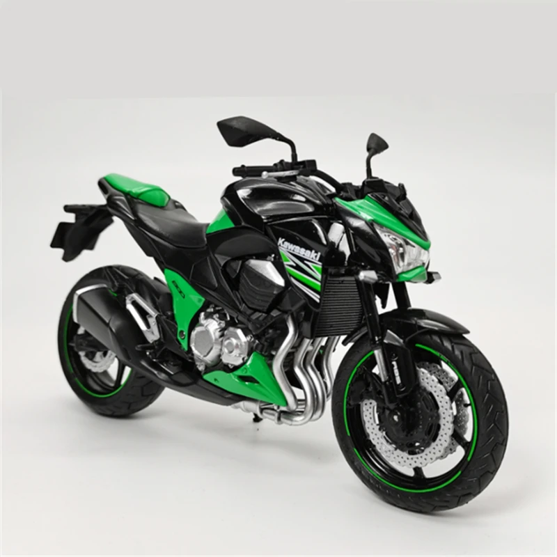 1/12 Kawasaki Ninja Z800 Alloy Racing Cross-country Model motocykla Symulacja metalowej zabawki Model motocykla ulicznego Prezent dla dzieci