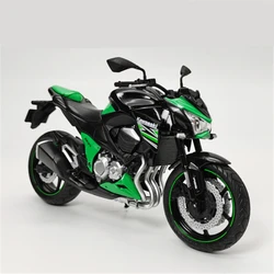 Motocicleta de carreras de aleación Kawasaki Ninja Z800, juguete de Metal de simulación, regalo para niños, 1/12