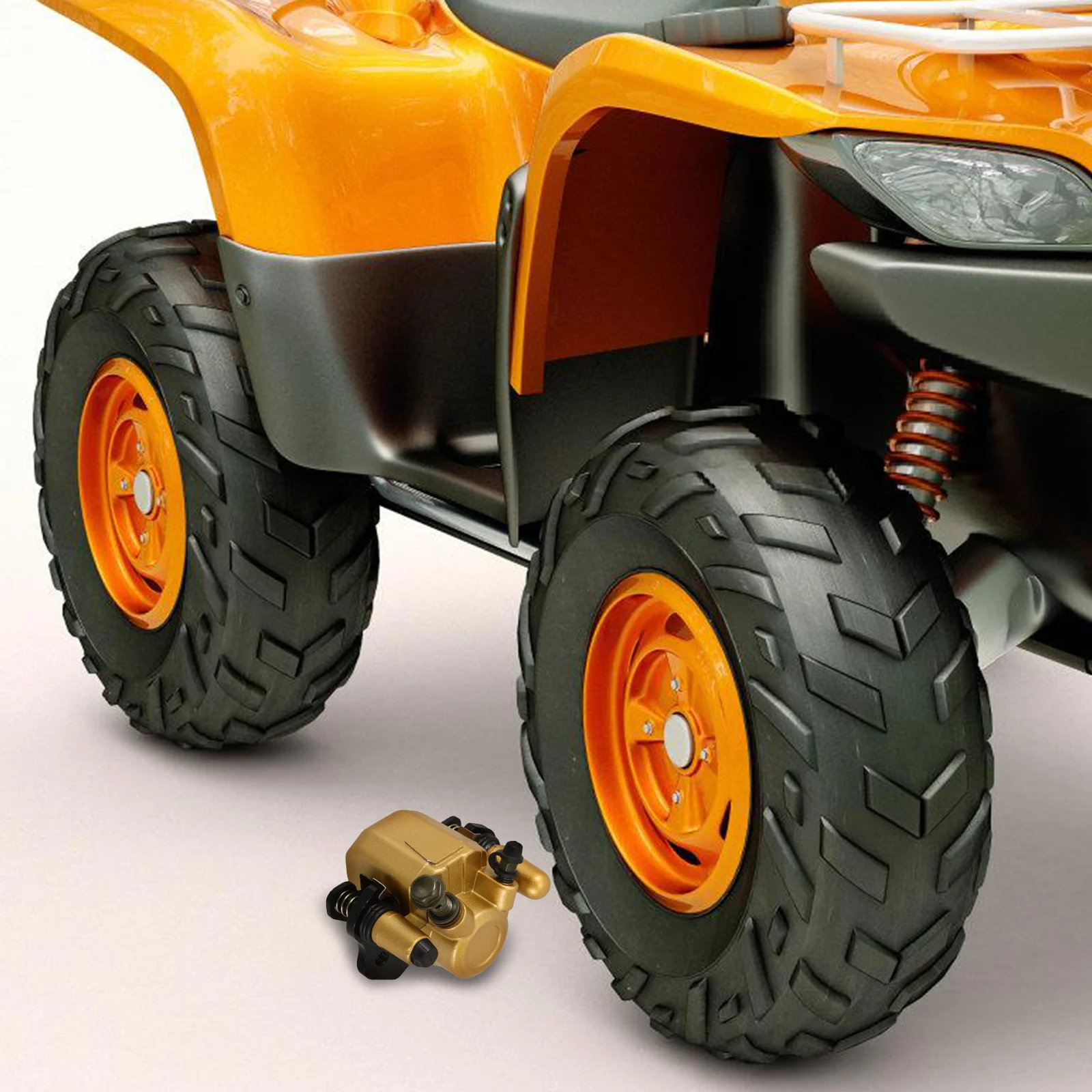 

Atv Brake Caliper Left Disc Replacement for 50cc 110cc 125cc Models Enhanced Stopping Power Front Rear Brake Caliper