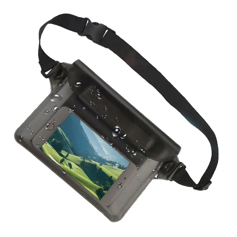 Waterproof Waist Pack Adjustable Large Capacity Waterproof Pouch Dry Bag Waterproof Waist Bag Keep Valuables Safe for Swimming
