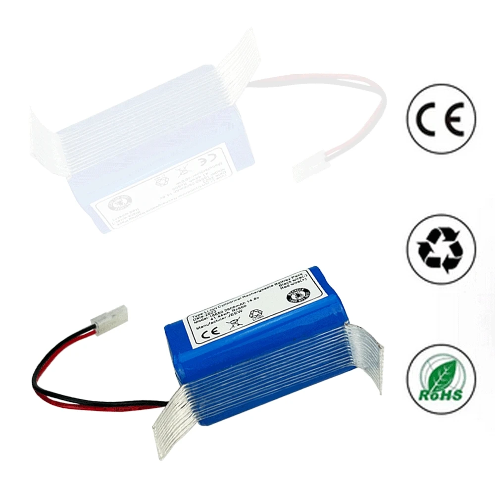 14.8V 2800mAh RS-RT900866 boczna szczotka akumulatorowa litowo-jonowa do Rowenta Tefal Explorer Serie 20 40 60 akcesoria do robota odkurzającego