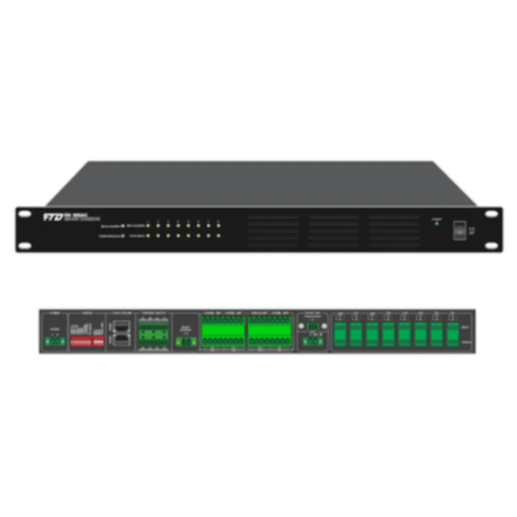 Public Address System 8 Channel Auto Amplifier Changeover