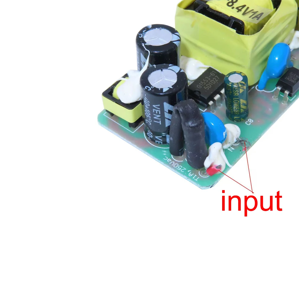 DC8.4V 1A Switching Power Supply Board AC-DC Convert AC110-240V to 8.4V Buck Power Supply Module 1A Step Down Power Bare Board