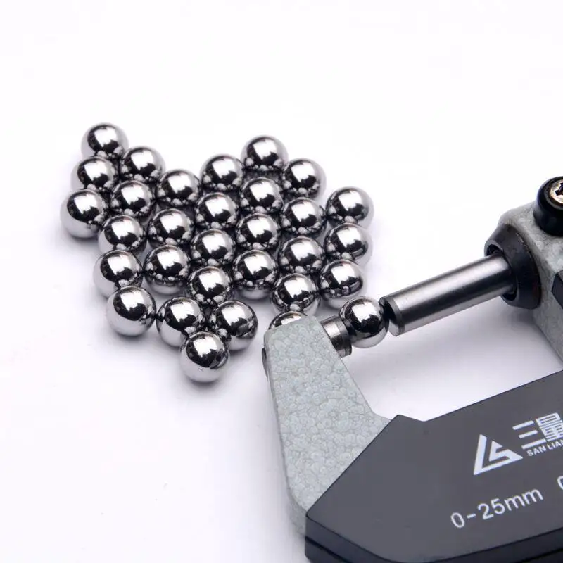 1-100PcsStainless Steel Solid Smooth Round Ball 0.4 0.5 0.6 0.8 1-30.1625mm Corrosion/Rust DIY Precision Bearings Roller Beads