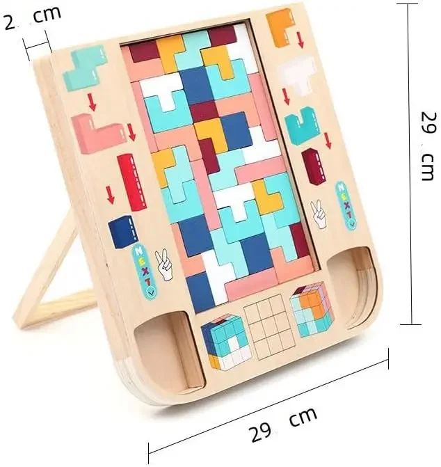 Quebra-cabeça e placa brinquedo blocos de construção diy construcciões decorações coleção presente criativo brinquedos quebra-cabeças jogos