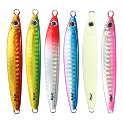 CASTFUN 15g 20g 25g Deep-sea Bait Fish Lures Jigging Lure Salterwater Metal Jig Saltwater Fishing Tackle