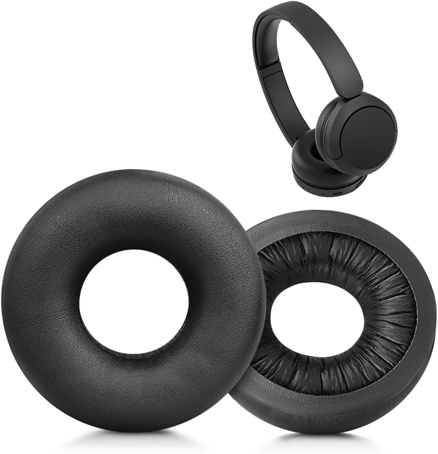 Replacement Earpads for Sony WH-CH520N Headphones, Sony Ear Cushion Compatible with Sony WH CH520N, Sony CH520N Headband