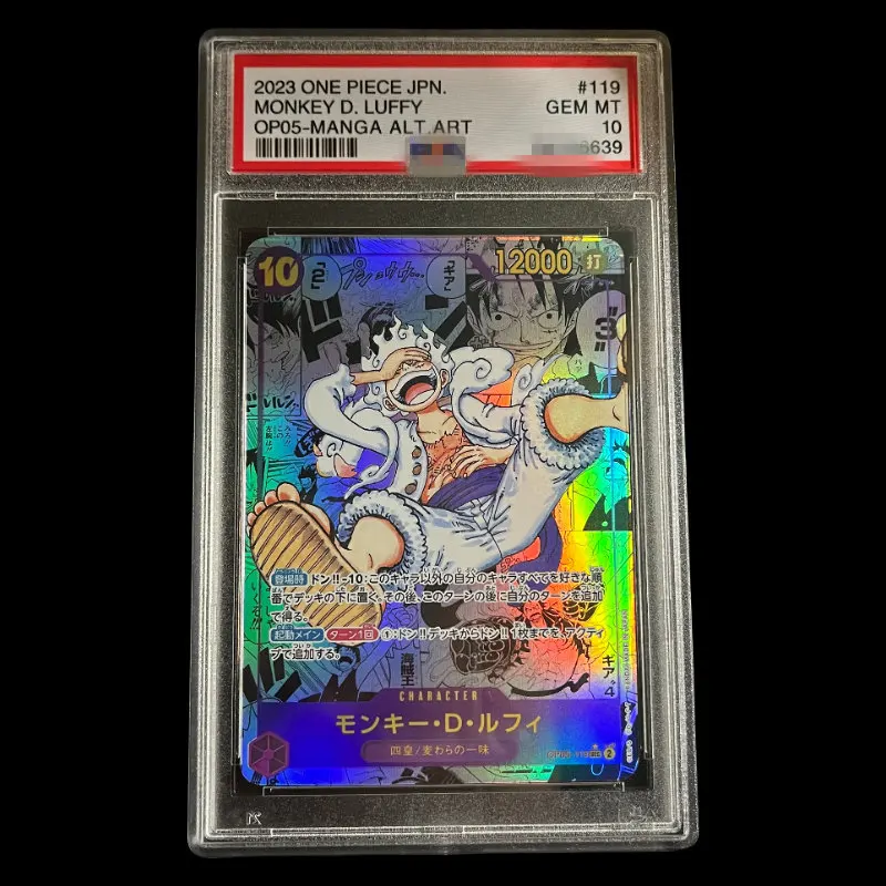 DIY ONE PIECE MONKEY D. LUFFY SOGEKING SABO SHANKS ROGER GOLD NAMI SHANKS BOA HANCOCK Grade 10 Collection Card