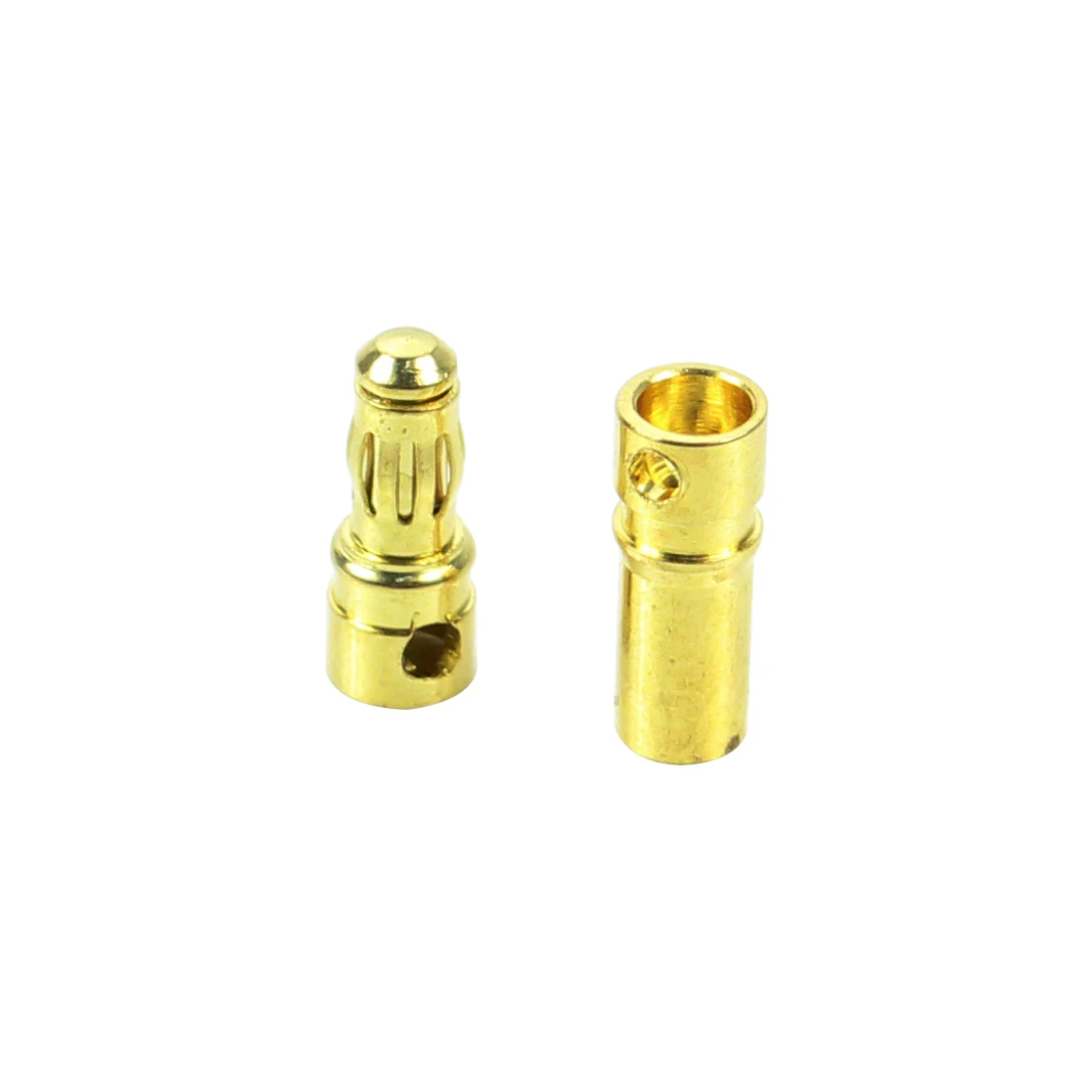 JMT 6 Paar dicke, vergoldete 3,5-mm-Bananenstecker für ESC-Batterie, RC-Quadcopter, Drohne – Detail 3