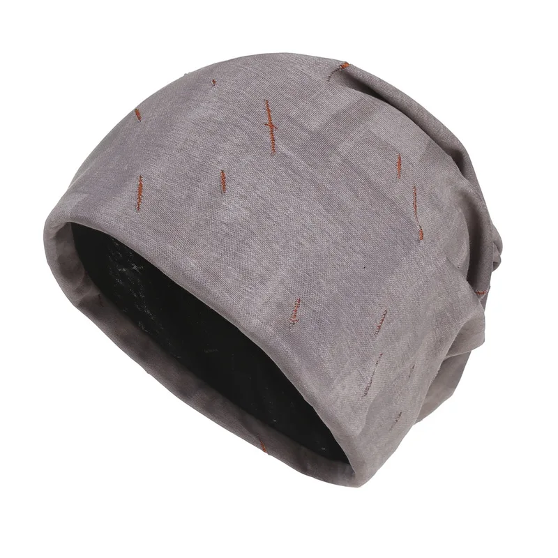 Casual loose-fitting unisex pullover hat for women, spring and summer thin postpartum hat