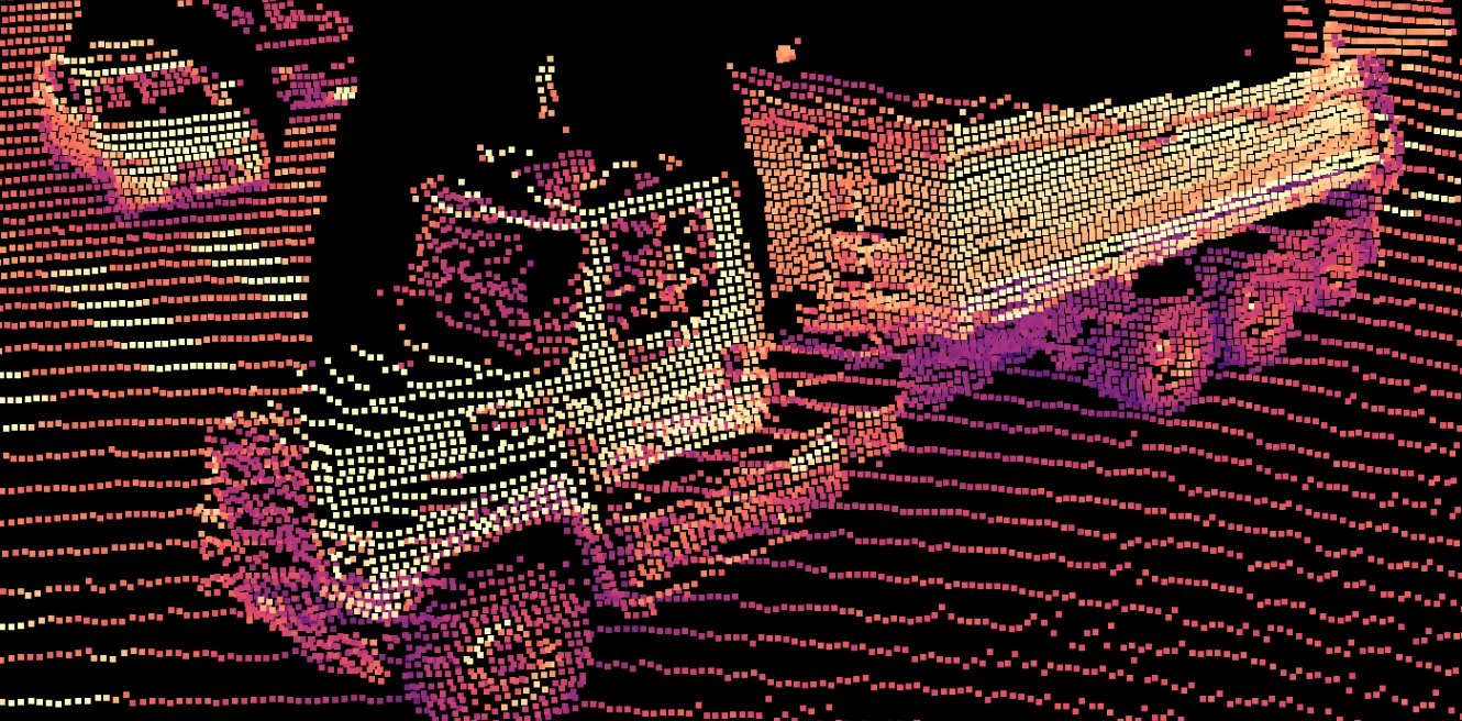 REV7 OUSTER OS2 32 64 128 ช่อง 3D LIDAR SENSOR ยาว Digital LIDAR SENSOR