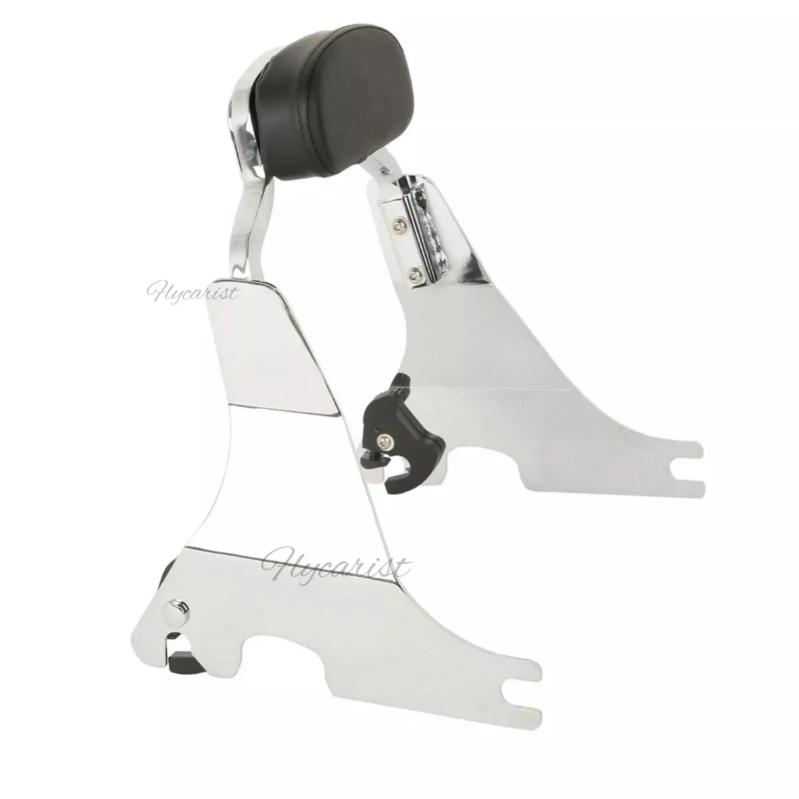 Rear Sissy Bar Backrest Pad & Docking Kit Fit For Harley Sportster XL883 XL1200 2004-2022