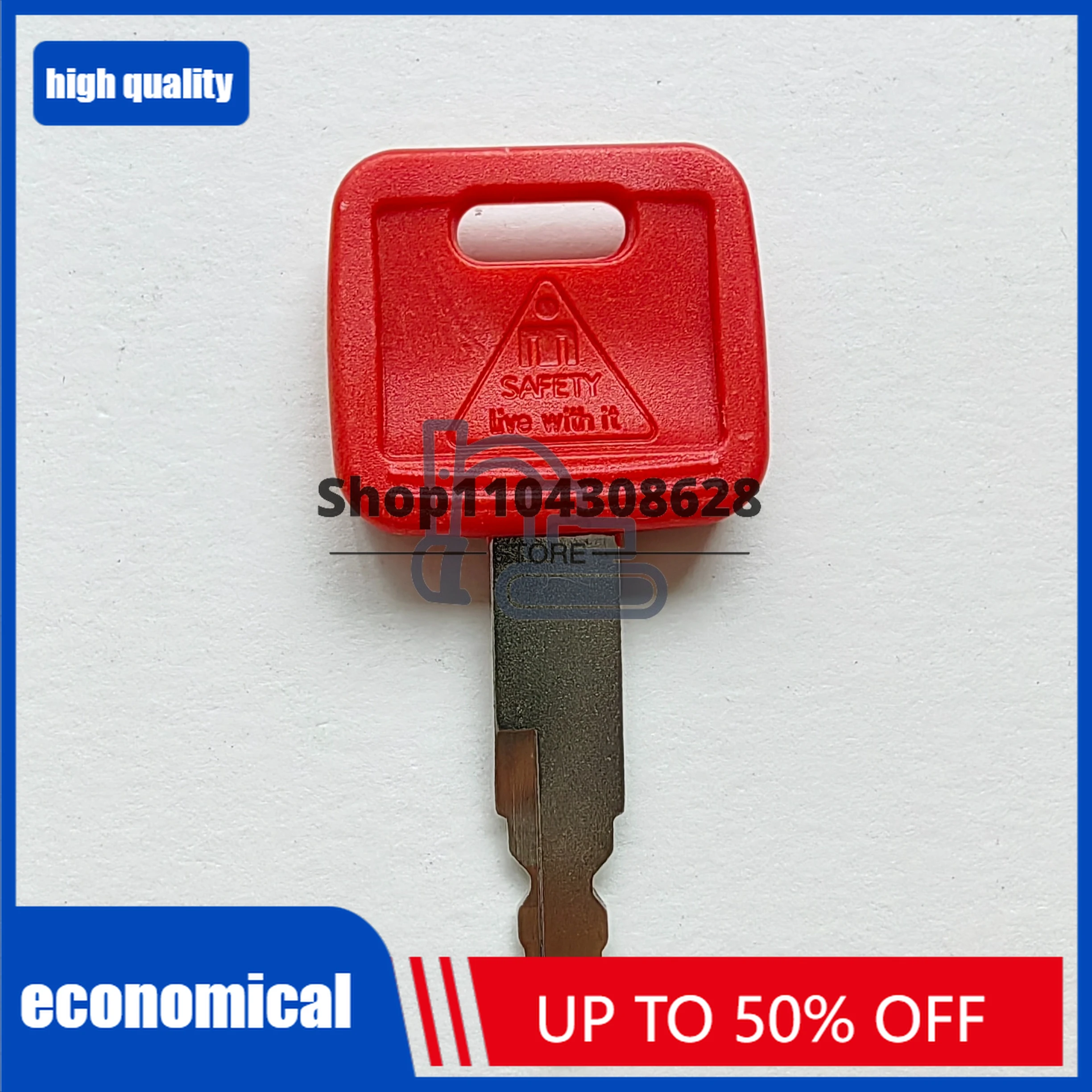 

50PCS H800 AT194969 With Logo AT147803 Ignition Key For Hitachi JohnDeere NewHolland Excavator