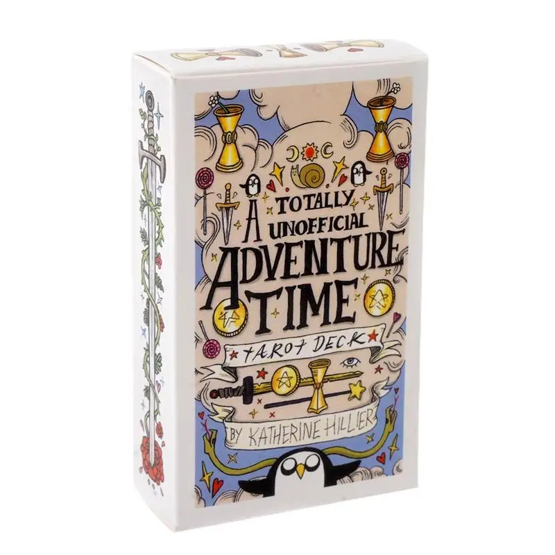 Adventure Tarot Future English Vision Telling Pocket Tarot Deck Oracle Cards For Divination Table Board Game Gifts for Teen