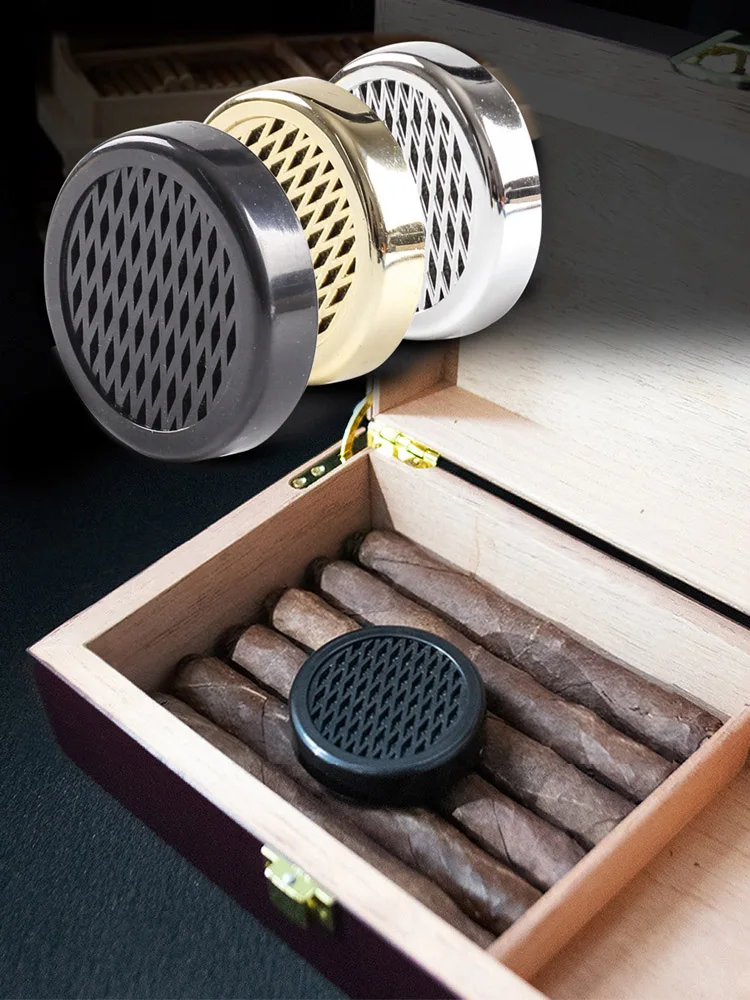 Cigar Humidor for Cigar Moisturizer Box Tobacco Silk Moisturizing Case Humidifier for Storing Cigar Collection Smoking Accessory