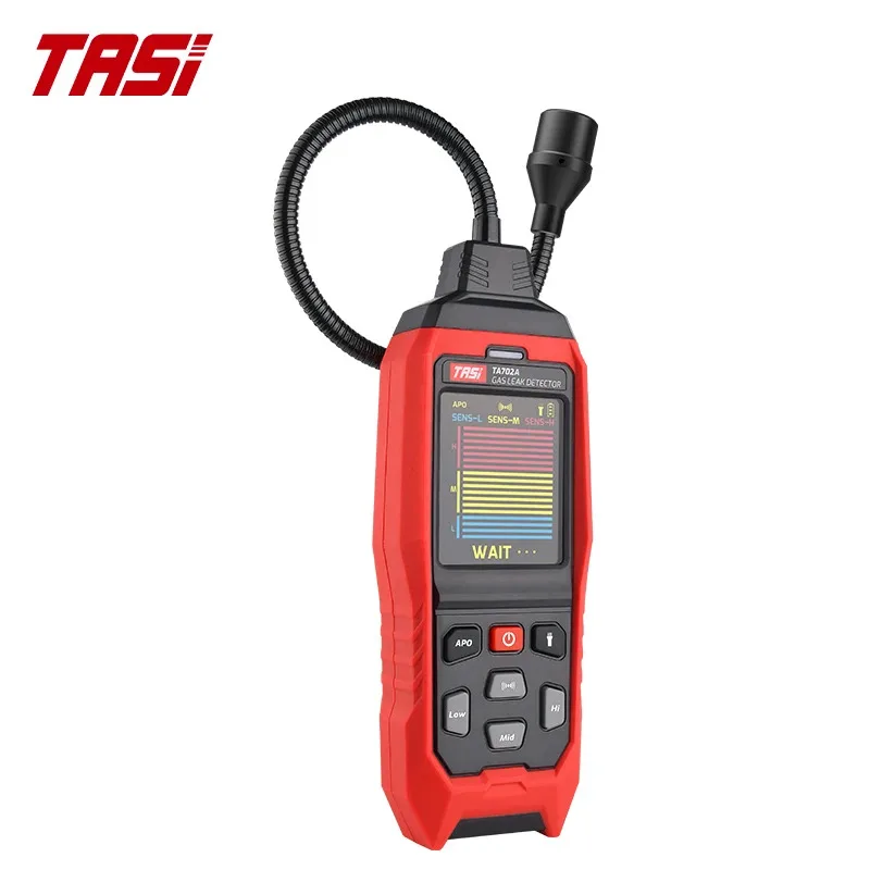 

For Sea Shipping, CustomizedTASI TA702B Wireless Digital LCD Combustible Gas Detector CO Leak Monitor System Sound Alarm 1-Year