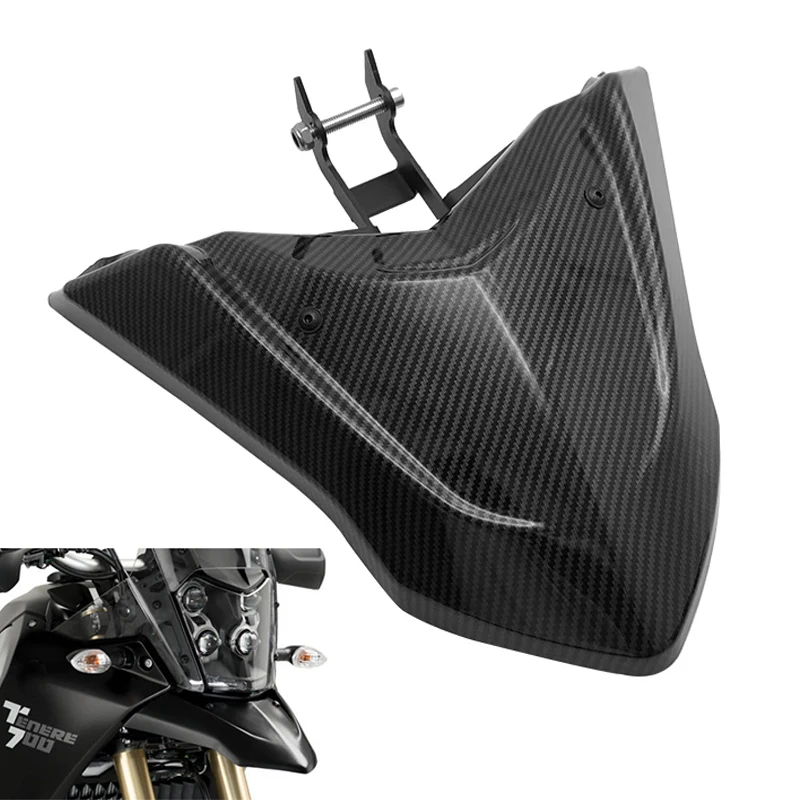 

Углеродно-черный мотоциклетный передний обтекатель клюва, удлинитель колеса, чехол для Yamaha Tenere 700 Tenere 700 T700 XTZ700 2018-2025