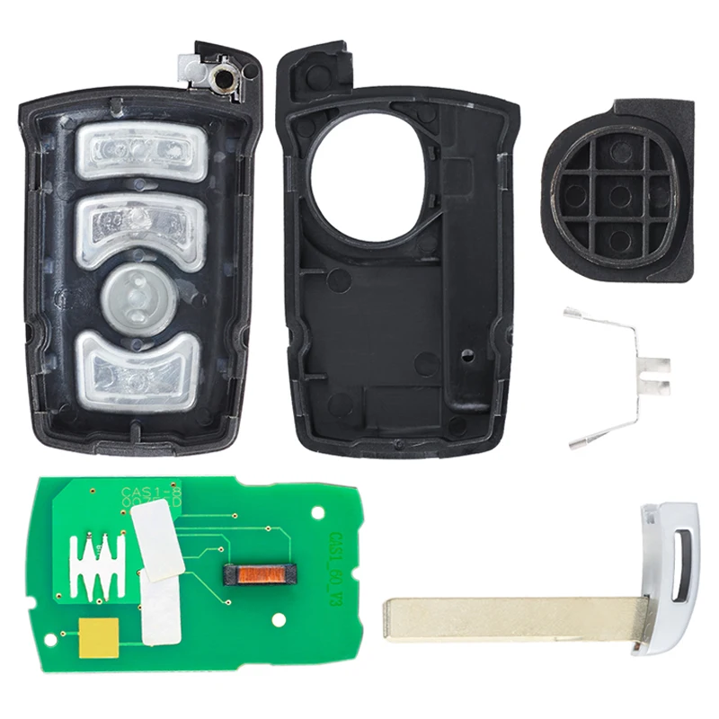 KEYECU 315/433/315LP/868MHz PCF7945 ID46 Chip CAS1 / CAS2 Sistema antirrobo mando a distancia para BMW Serie 7 730/740 (E65 / E66)