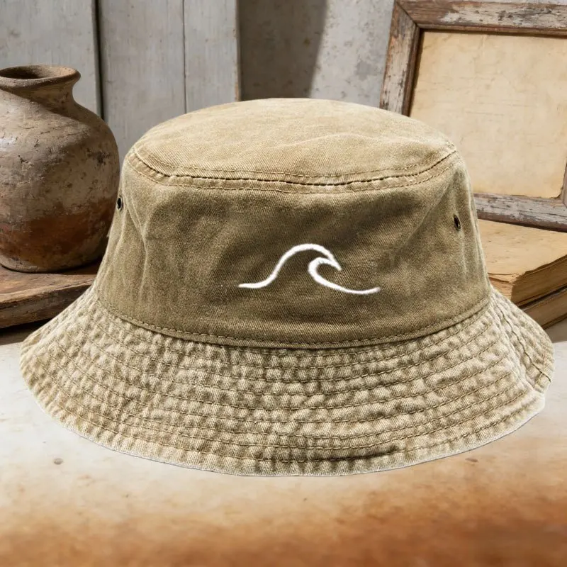 2026 New Cotton Fisherman Hat Reversible Double Side Wear Casual Panama Bob Hat Unisex