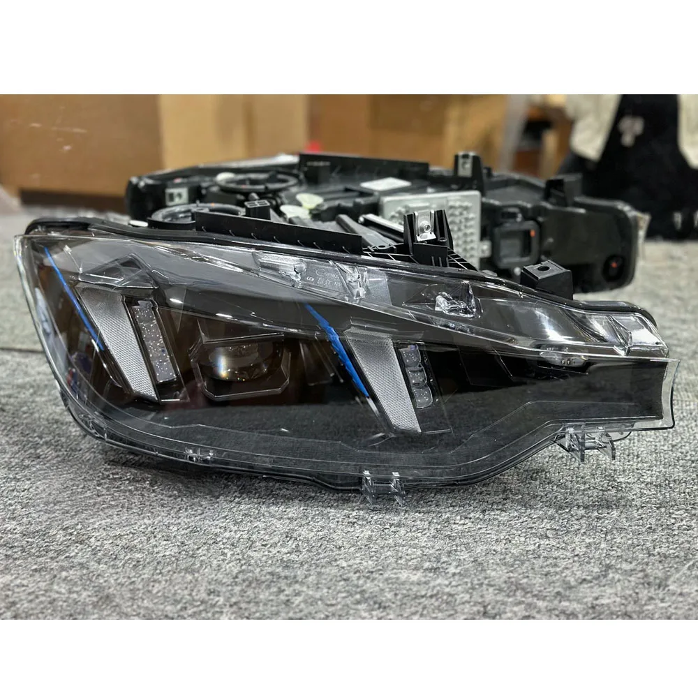 Image 7: Pièces d'auto pour BMW série 3 F30 F35 2012 – 2019, ensemble de phares DRL, clignotant, phares de direction, système d'éclairage automobile