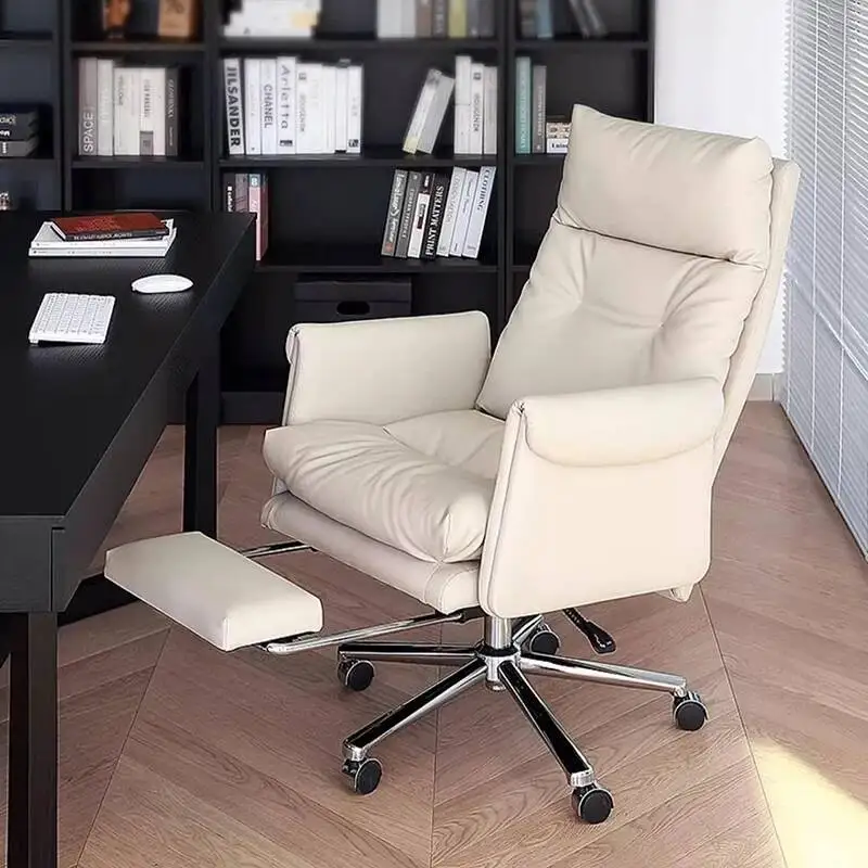 Office Bedroom Chairs Swivel Designer Work Study Comfy Lazy Rolling Computer Chair Recliner Sillas De Escritorio Salon Furniture