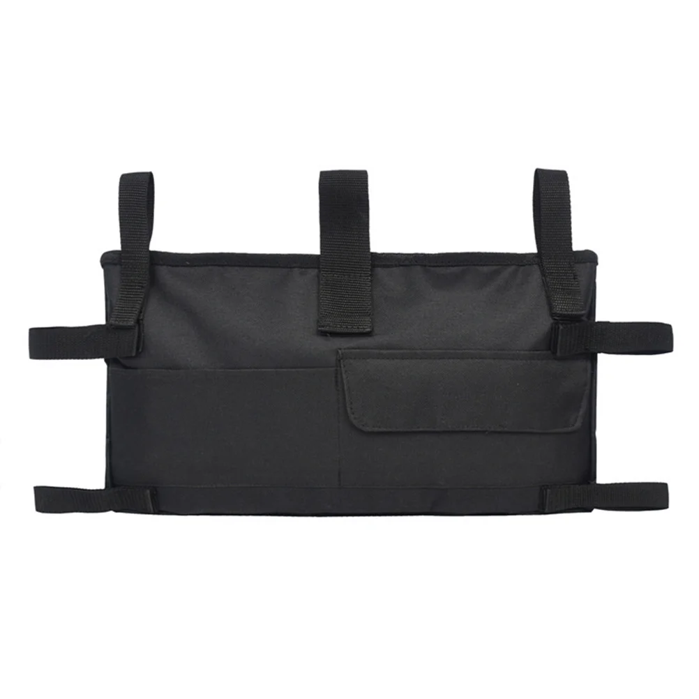 1 قطعة حقيبة التخزين كرسي متحرك سعة كبيرة مقاوم للماء للدراجات البخارية الكهربائية مشوا عربات الأطفال كيس معلق الرعاية الصحية دائم