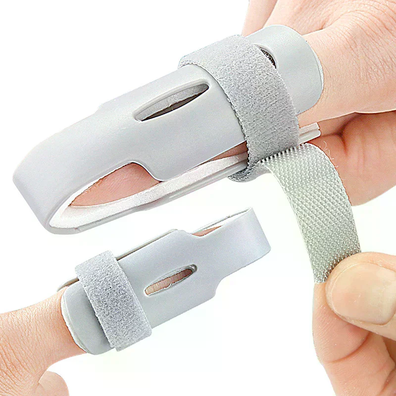 Adjustable Finger Splint  Dislocation Fracture Corrector Support Brace Pain Relief Trigger Finger Fix Tool