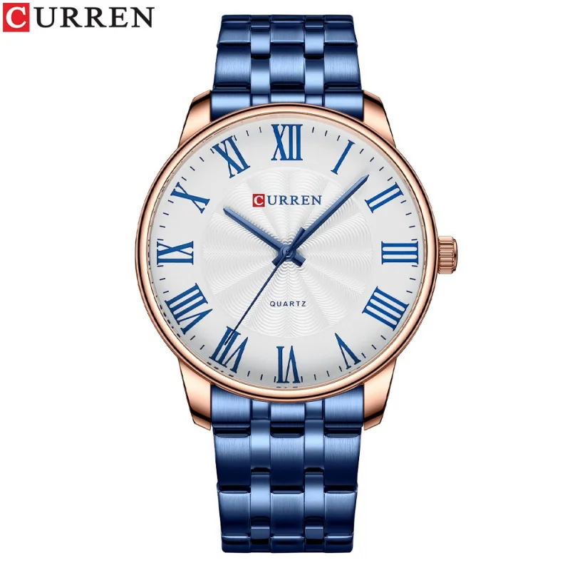 

Curren 8422 Fashion Men's Watch Business Quartz Steel Watch