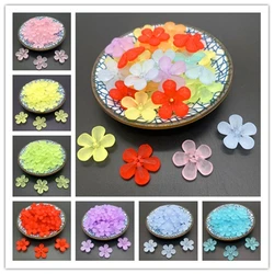 15pcs 24mm Acrylic Rose Flower Findings Cone End Beads Cap Filigree DIY Jewelry Making wholesale lots bulk