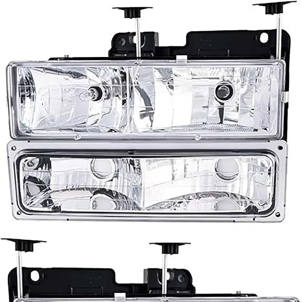 Headlight Head Light for Chevrolet Chevy C/K 1500 2500 3500 1994 1995 1996 1997 1998 1999 Without Light