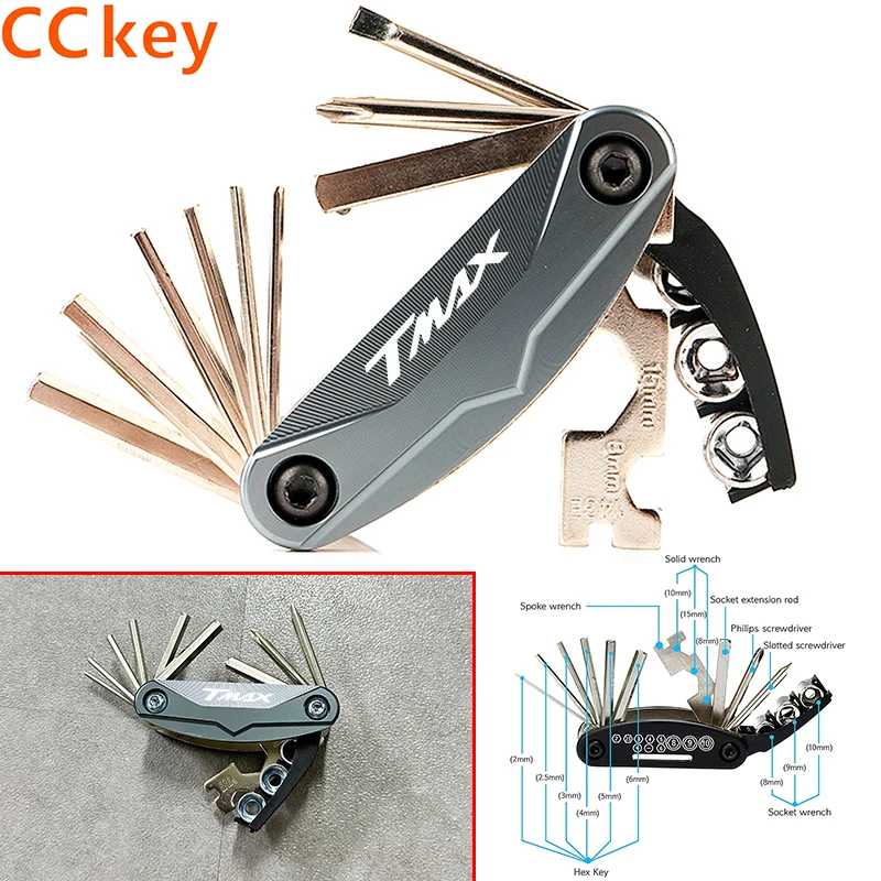 For T-Max 500 TMAX 530 SX DX 560 TECH Max XMAX 125 250 300 400 NMAX 125 155 Motorcycle Portable Tool Repair Screwdriver Set