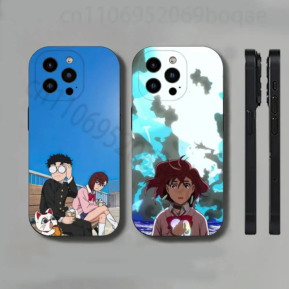 

D-Dandadan Anime Slim Back Phone Case for iPhone 17,16,15,14,13,12,11 Pro,Max,Plus,X,XS,XR,SE,Mini Protective Cover