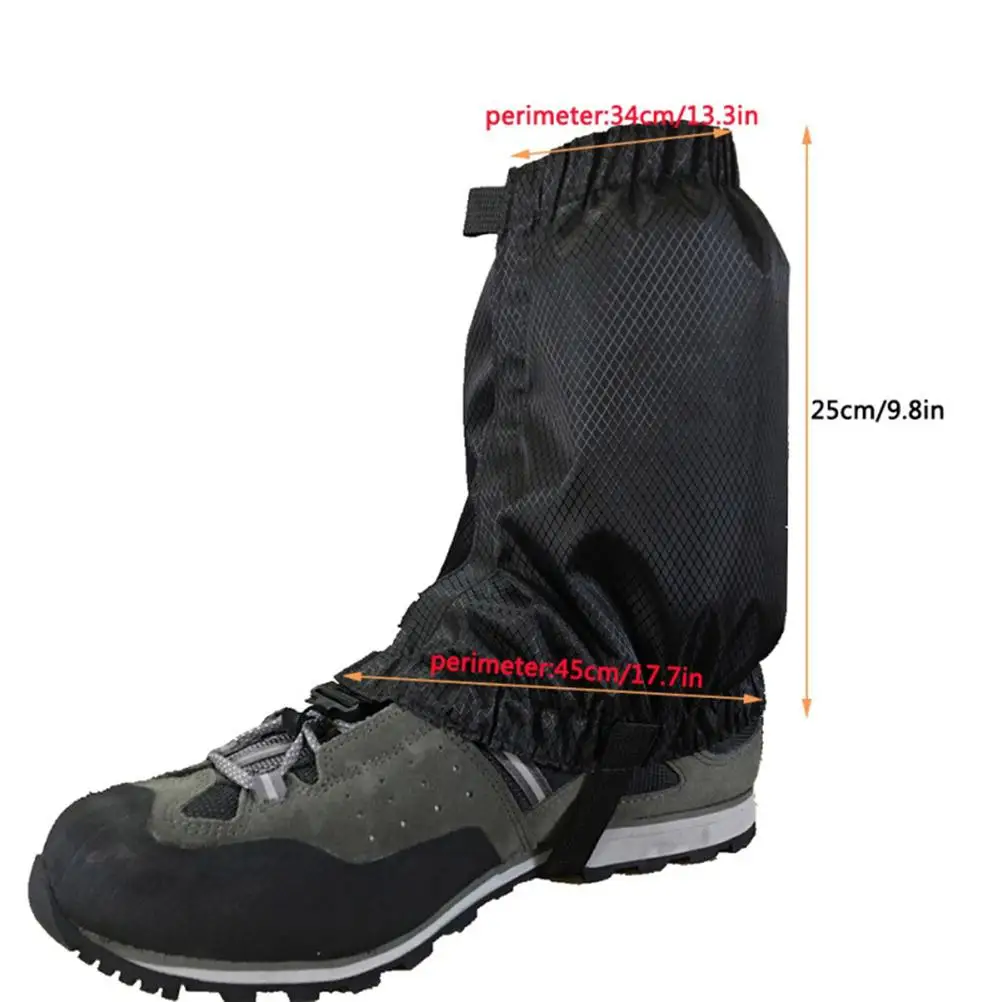

Water Proof Snow Foot Cover Travel Shoe Covers Waterproof Gaiters for Hiking Ankle