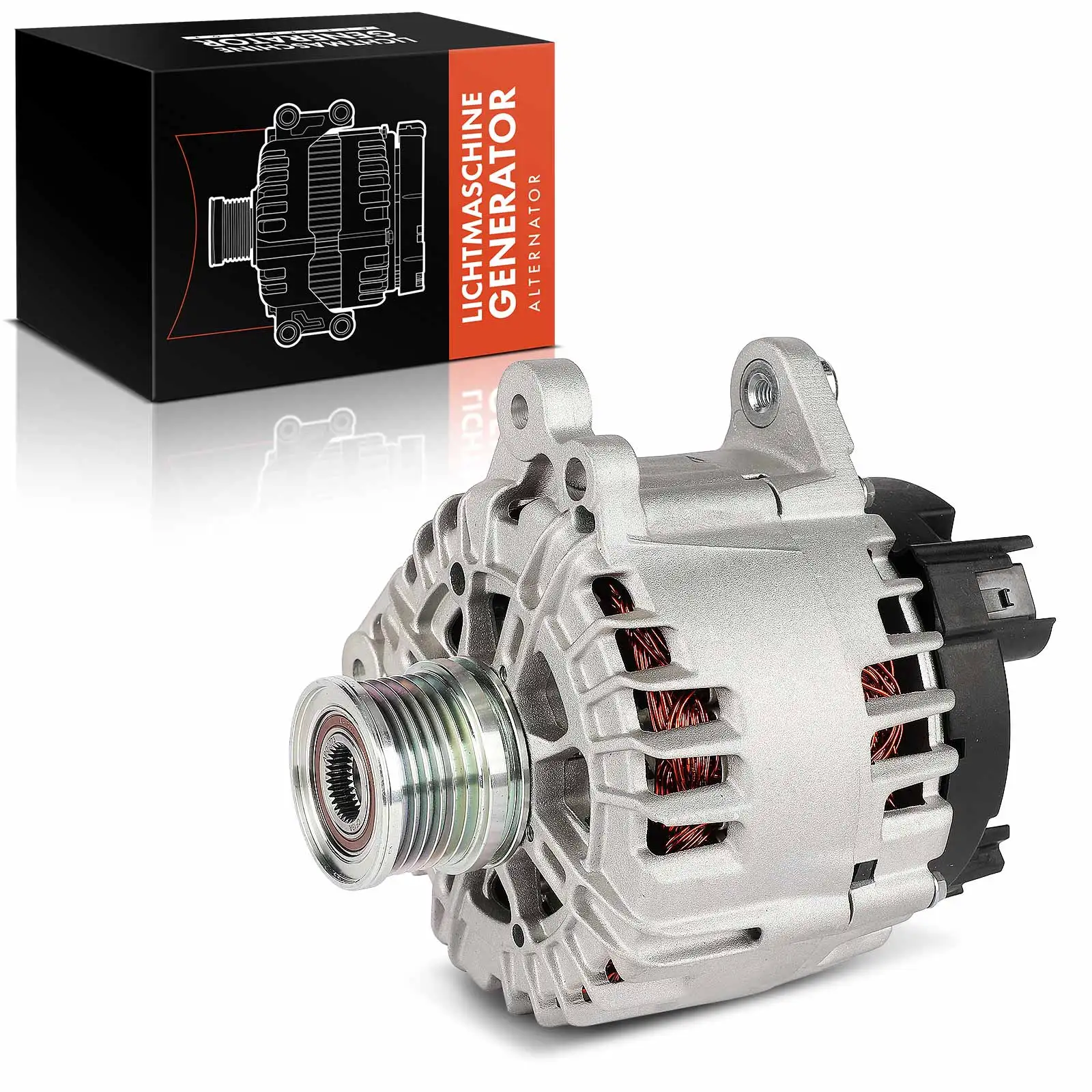 Frankberg 1x Lichtmaschine Generator für VW Passat 362 3C2 Golf Plus Skoda Yeti Superb 11714 11714N 03G-903-023FX 0121715042