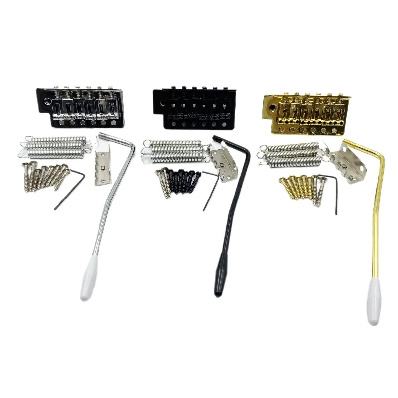 ST Single-Cranked Tinplate Guitar Bridge Guitar Vibrator ST Electric Guitar Single-Cranked String Drawing Plate
