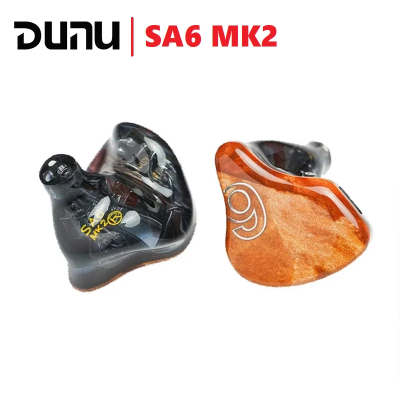 

DUNU SA6 MK2 Earphone 6 Balance Armature Drivers in-ear Earbuds 2 Tuning Switch headphones