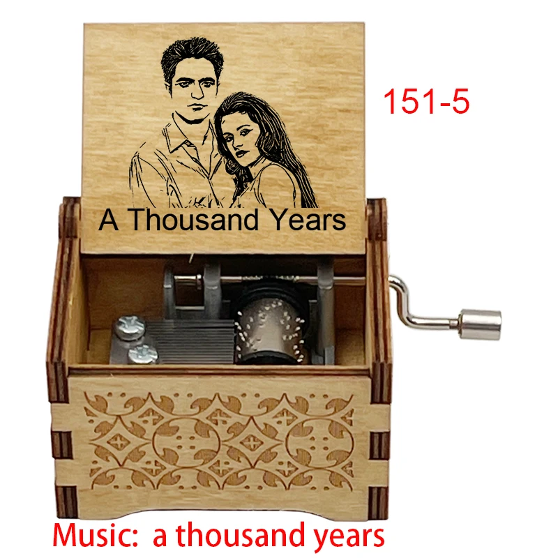 A Thousand Years Wedding Music Box Vampire Movie Theme Melody Girlfriend Lover Birthday Cute Gift