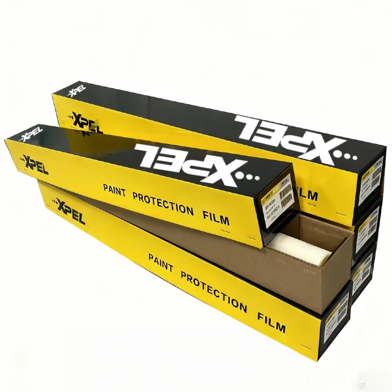 

7.5MIL XPEL Ultimate Plus ТПУ PPF глянцевая защитная пленка для краски, самовосстанавливающаяся, против царапин, гидрофобная, прозрачность