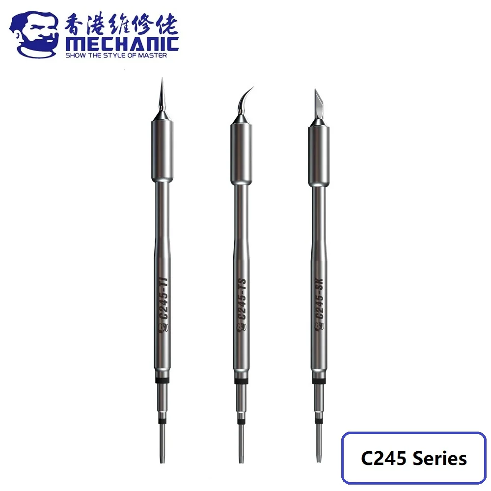 MECHANIC C245 Series Integrated Solder Iron Tip Efficient Heat Conduction Heating Core for Xsoldering Handle Soldering Station