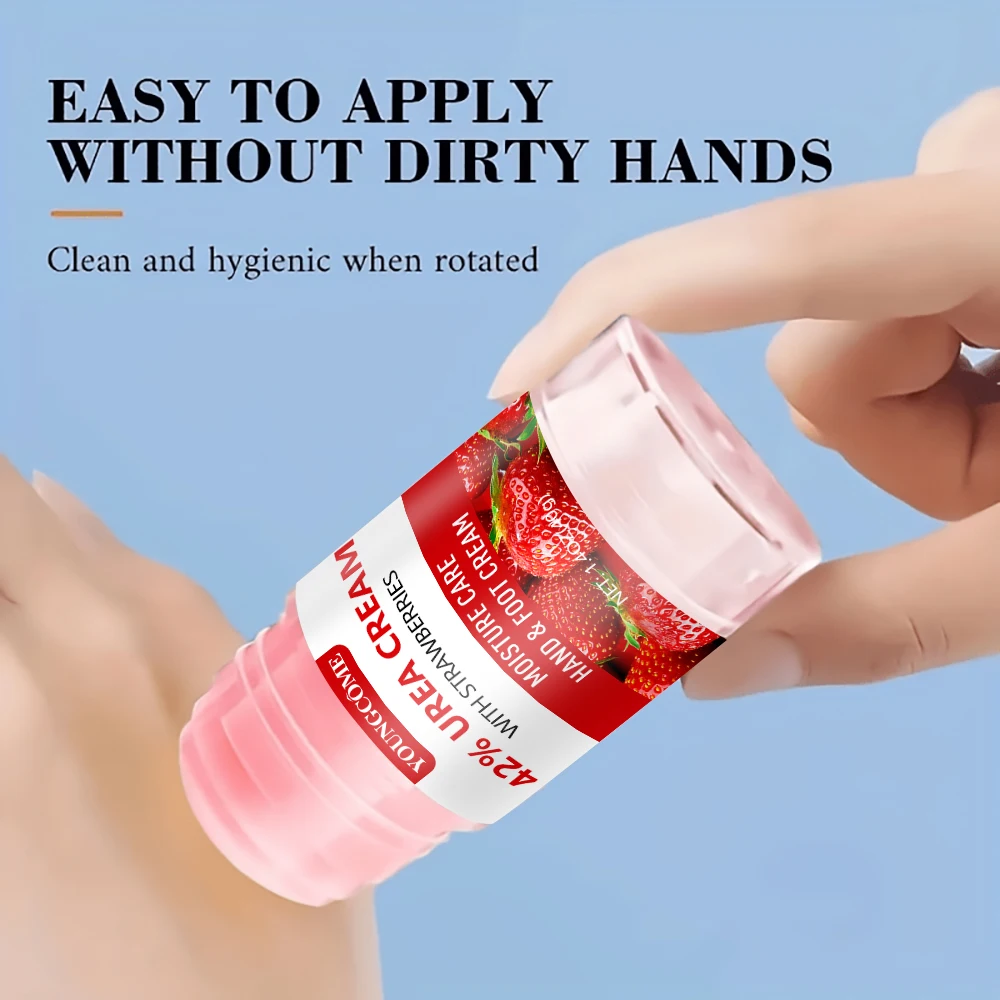 40g Urea Cream 42 Percent for Hands and Feet, Urea Foot Cream ForDry Cracked Heels Feet Knees Elbows