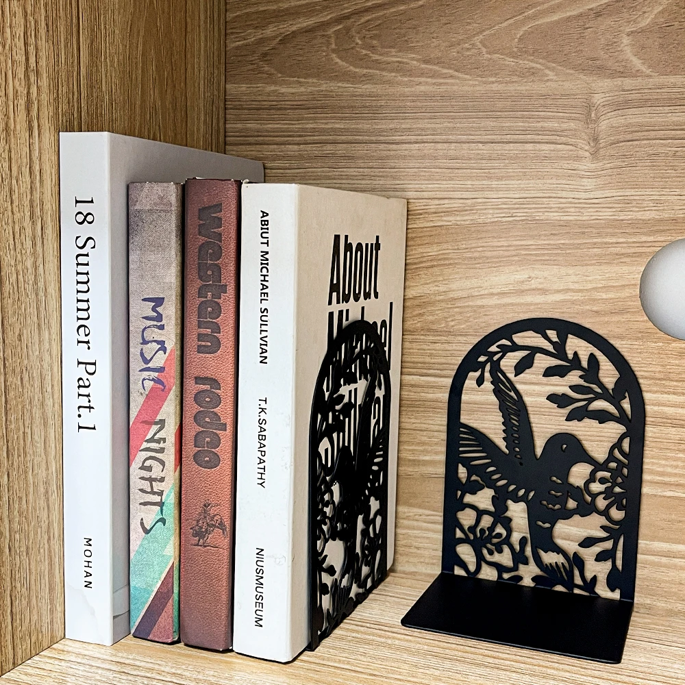 

Creative Hummingbird Metal Book Stand Reading Accessories for Book Lovers Student Desktop Decorations Office Desk Supplies
